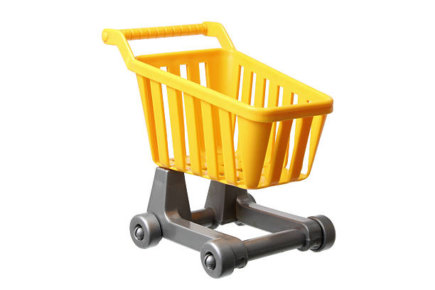 istock Miniature Shopping Trolley 502461224