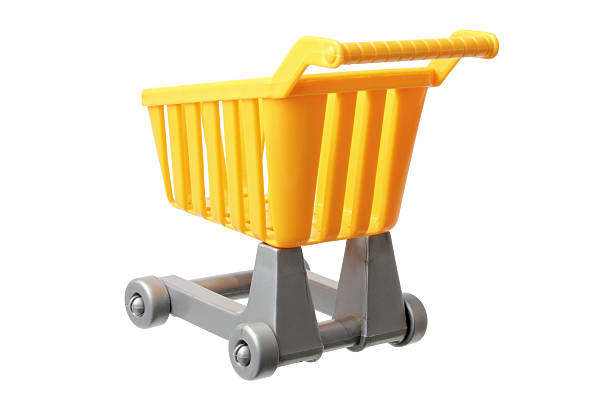 istock Miniature Shopping Trolley 502461230