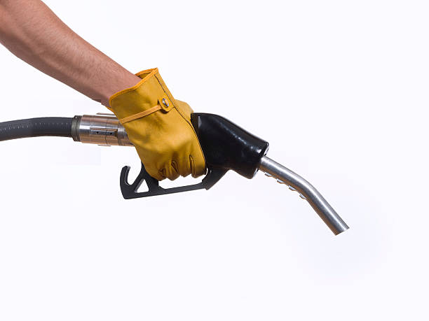 istock Hand holding a gas pump 502473927