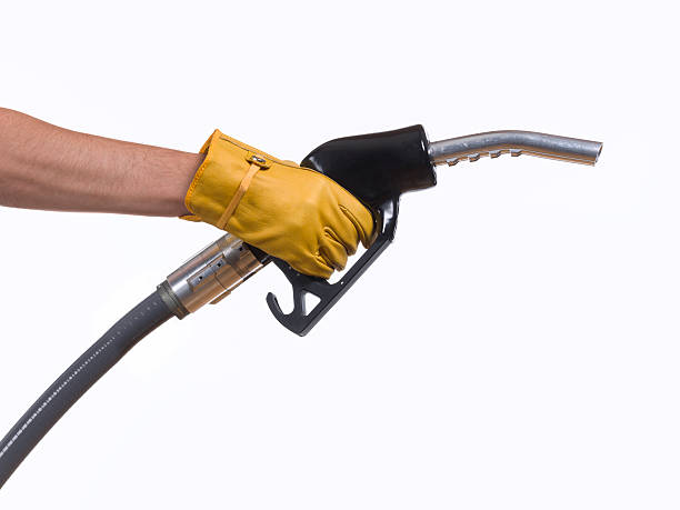istock Hand holding a gas pump 502473929