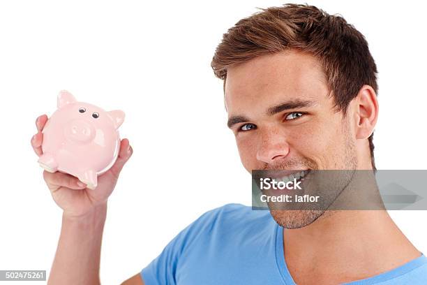 His Hidden Hoard For A Rainy Day Stock Photo - Download Image Now - 20-24 Years, 20-29 Years, Adult