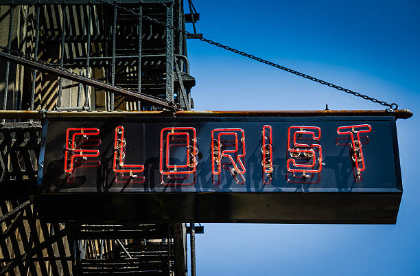 istock Florist Neon Sign 502478411