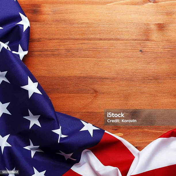 Usa Flag Stock Photo - Download Image Now - American Culture, American Flag, Backgrounds