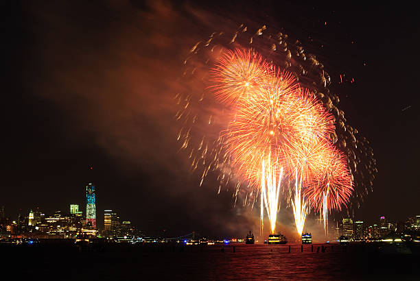 istock 4th of July Fireworks in New York 502478859
