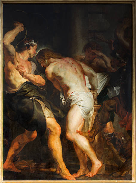 istock Antwerp - The Flagellation of Jesus by Rubens 502479051