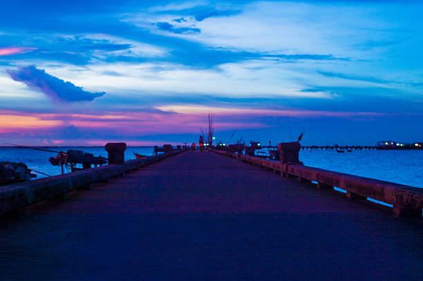 Seascape Before Sunset @ Krabi stock photo