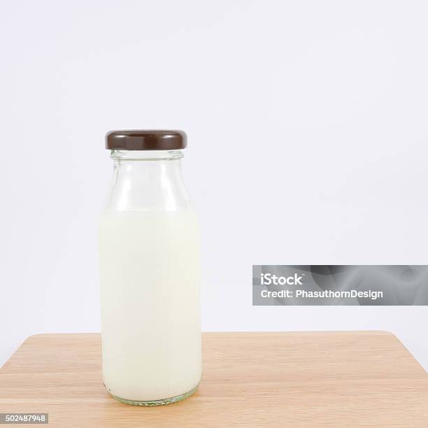 The Bottle Of Fresh Milk Stock Photo - Download Image Now - 2015, Bottle, Breakfast