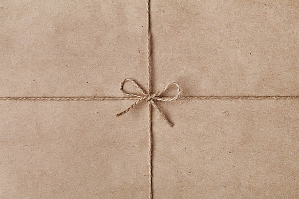 istock String or twine tied in a bow on kraft paper 502489250