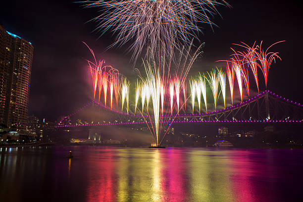 istock Brisbane Story Bridge Fireworks 502493606