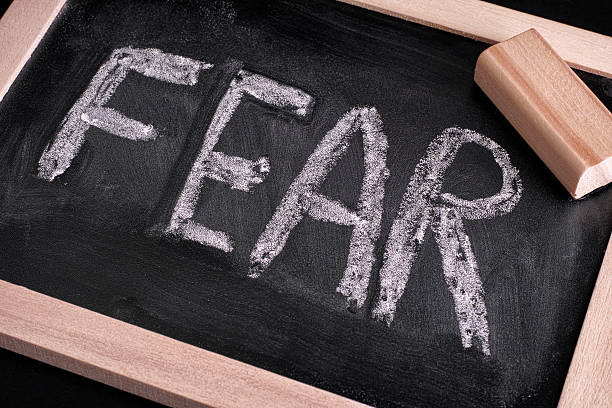 istock Word Fear on chalkboard 502498370