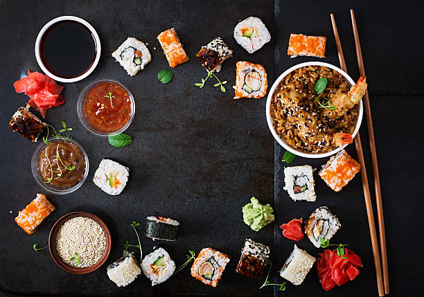 istock Traditional Japanese food 502514680