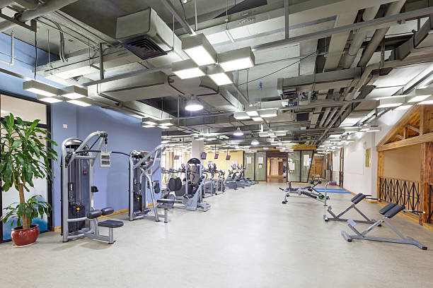 istock interior of modern gym 502516184