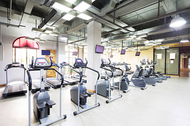istock interior of modern gym 502516240
