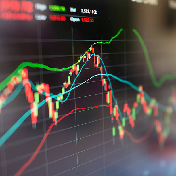 istock Stock market graph. 502519884