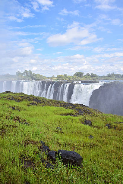 istock Grassland & Main Falls, Victoria Falls, Zimbabwe 502521922