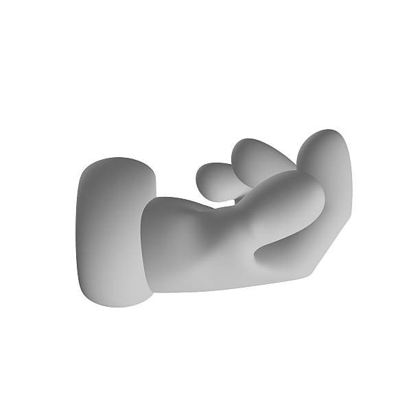 istock 3D Cartoon hand shape gripping 502524496