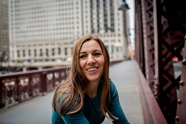 Young smiling woman