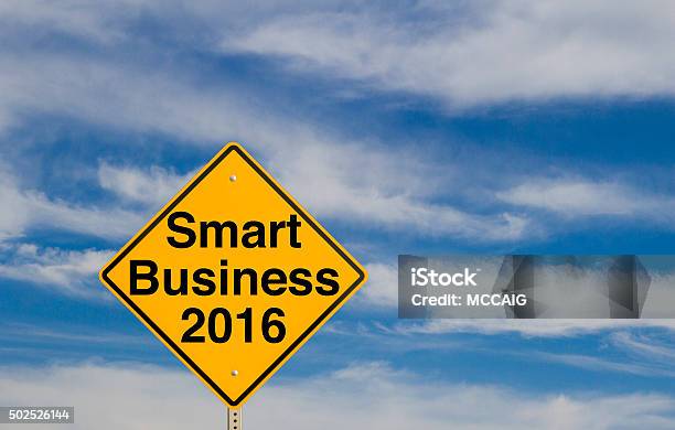 Smart Business 2016 Stock Photo - Download Image Now - 2015, 2016, Aspirations