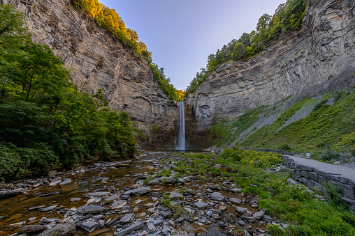 Taughannock Falls in the Finger Lakes region, New York state.
