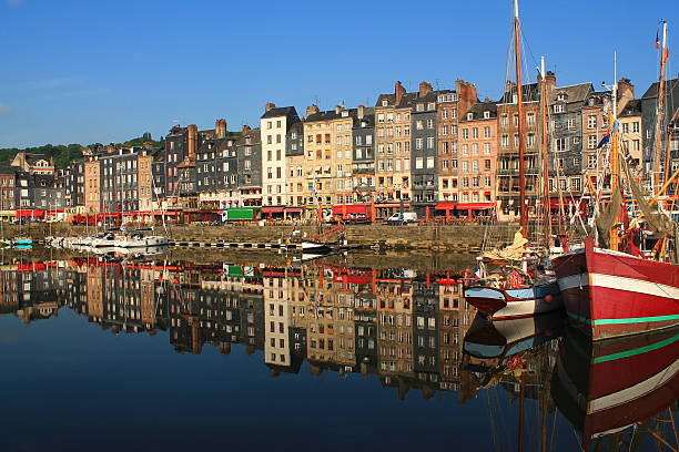istock Old Honfleur Basin, France 502544858