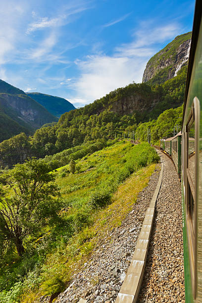 istock Train in Flam - Norway 502544974