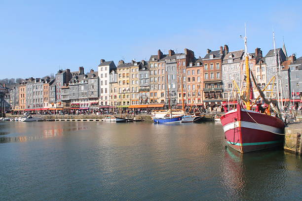 istock Old Honfleur Basin, France 502545172
