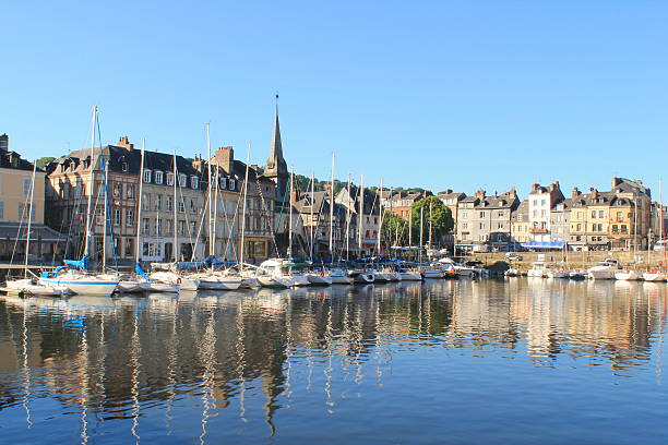 istock Old Honfleur Basin, France 502545644