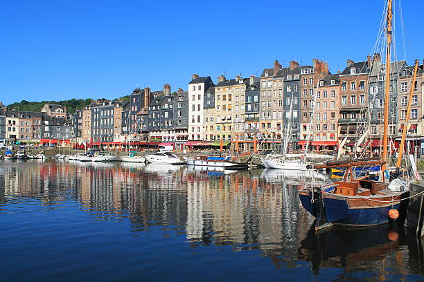 istock Old Honfleur Basin, France 502545876