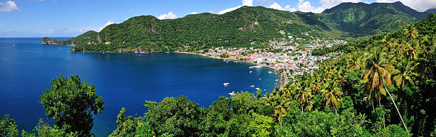 istock Panoramic of Bay of Soufriere 502547700