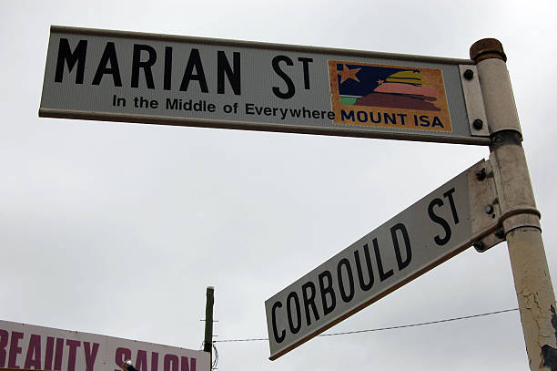 istock Mount Isa street signs 502549076