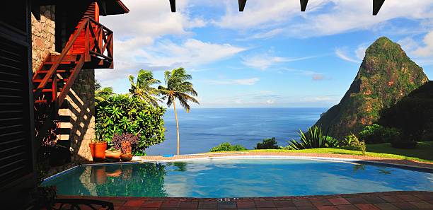 istock Vacation home on the hill 502549280
