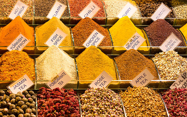 istock teas and spices in the market 502549708