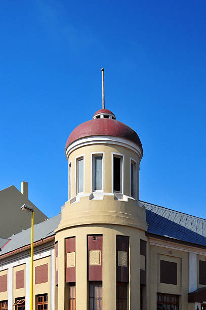 istock Swakopmund, Namibia: corner of Kaiser Wilhelm and Bismarck stree 502550892