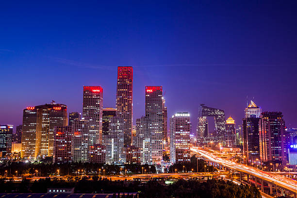 istock Beijing Central Business District at night 502553982