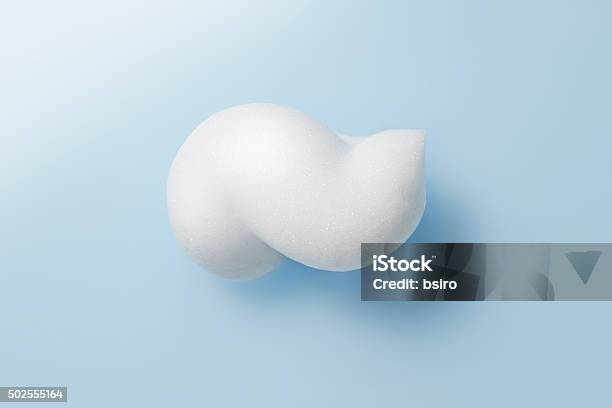 The Shape Of The Bubble Stock Photo - Download Image Now - Soap Sud, Shaving Cream, Close-up