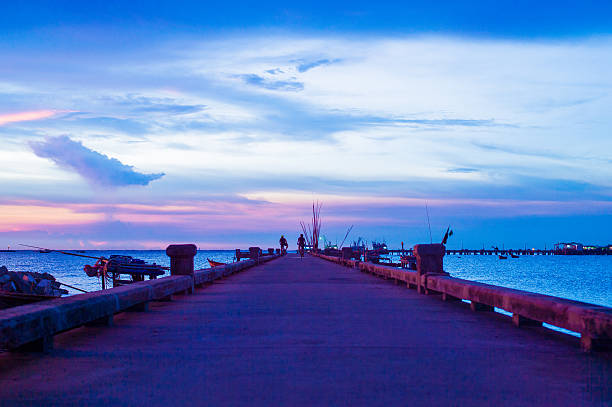 Seascape Before Sunset @ Krabi stock photo