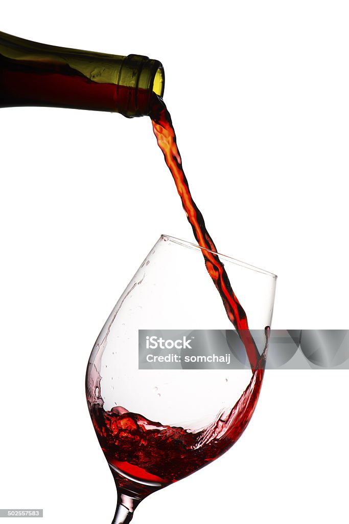 Vino tinto - Foto de stock de Vino libre de derechos