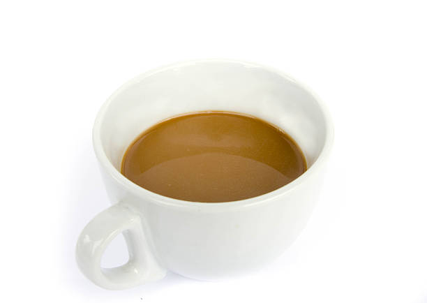 istock Cup of coffee isolated on white background 502559688