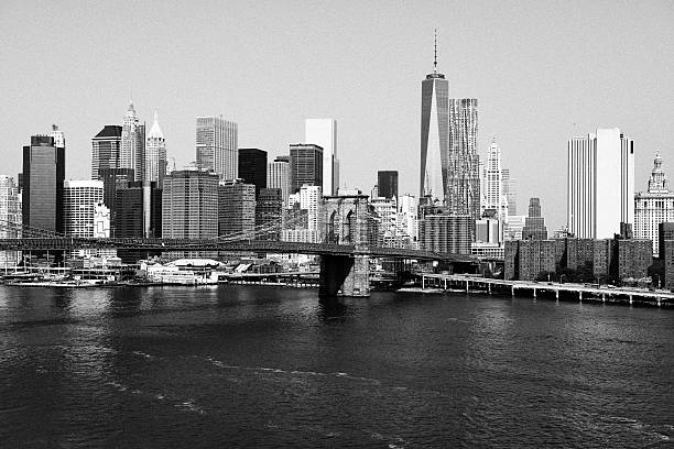 istock Freedom Tower,Downtown NY.Black And White 502563023
