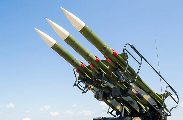 istock Russian missile launcher 502564979