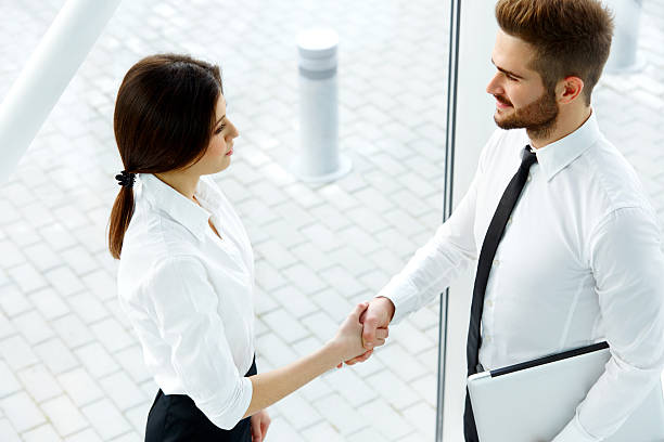 istock Business People. Successful Business Partner Shaking Hands in th 502575994