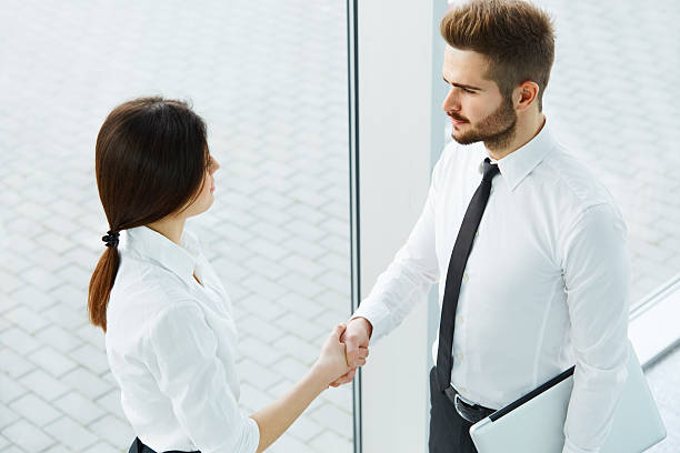 istock Business People. Successful Business Partner Shaking Hands in th 502576000