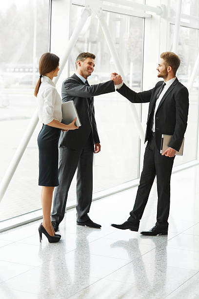 istock Business Team. Successful Business Partner Shaking Hands in the 502576266