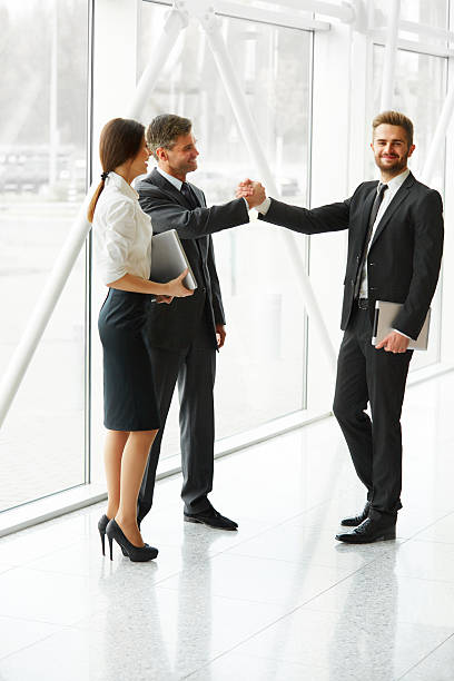 istock Business People. Successful Business Partner Shaking Hands in th 502576278