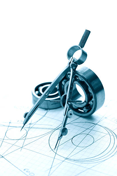 istock Drawing Instrument And Ball Bearings 502576442