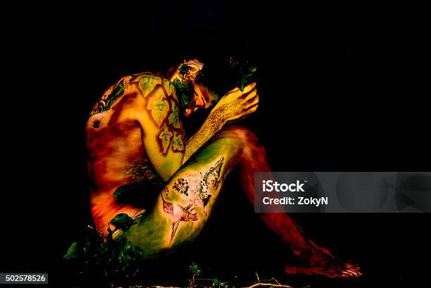 Inside Out Stock Photo - Download Image Now - 2015, Body Paint, Child