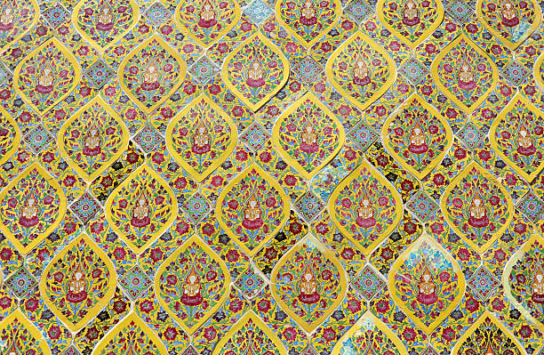 istock buddha tile wall background in temple thailand 502580623