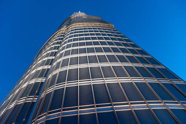 istock The Dubai Tower in the evening 502580841