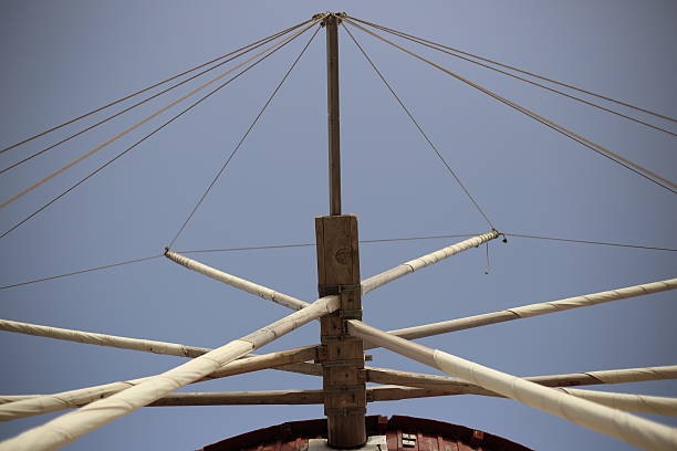 istock Mandraki Beach Windmill Rhodes Greece 502581484