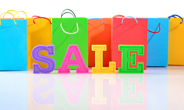 istock Sale written by colorful letters 502581814